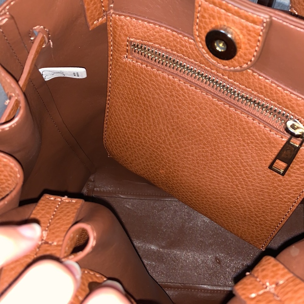 BP Vegan Leather Bucket Shoulder Bag - Picture 3 of 5
